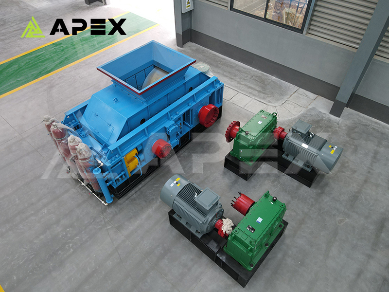 Potassium Feldspar Specialized Hydraulic Double Roller Crusher