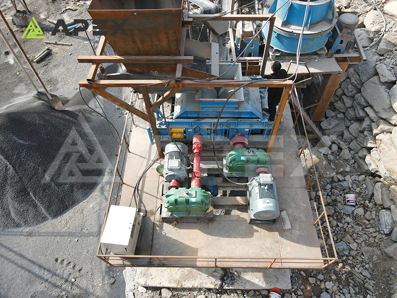 120-200 t/h Hard Rock Crushing Plant Integration