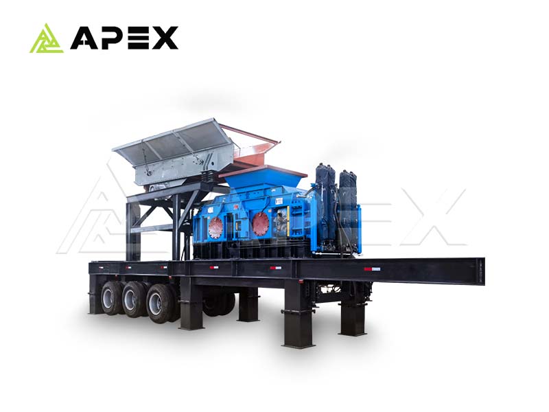 Mobile Double Roller Crusher