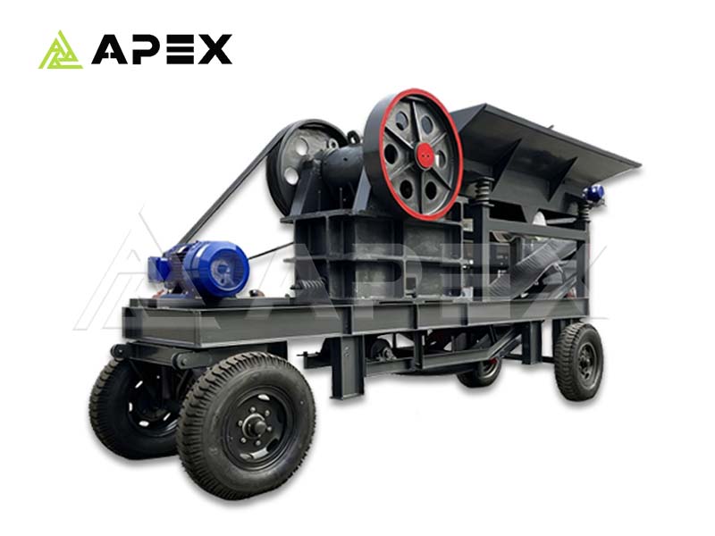 Mobile Diesel Jaw Crusher