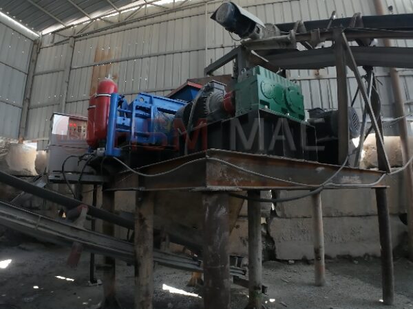 Limestone sand making machine at production site Limestone sand making machine at production site