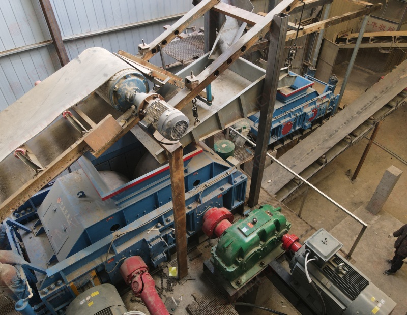 Production Site of Mountain Stone Sand Making Machine Production Site of Mountain Stone Sand Making Machine