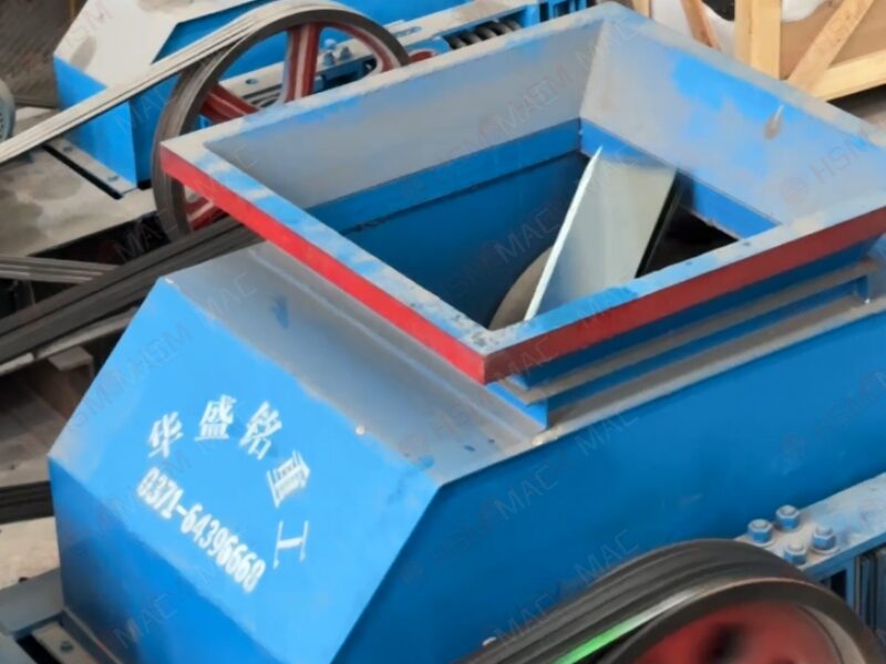 Waste Mirror Glass Transformed into Treasure – Huashengming Toothed Roll Crusher Powers Glass Recycling