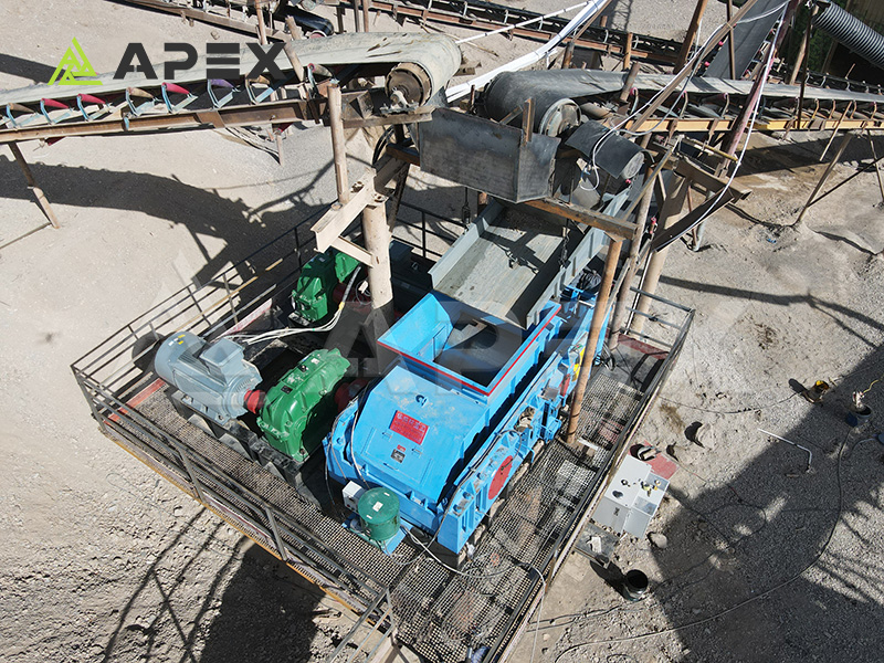 APEX Heavy Industry Double Roll Crusher in Action