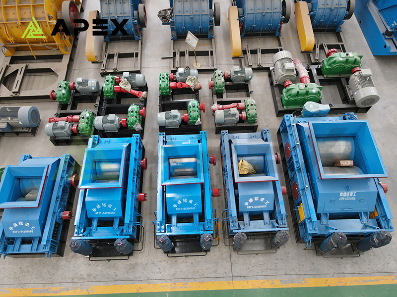 Double-roll Crushers in Various Sizes Double-roll Crushers in Various Sizes