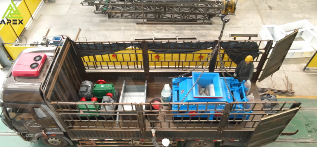 Shipping of the Double-Roll Crusher
