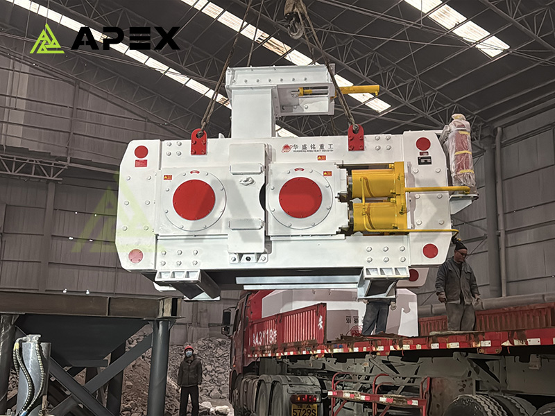 APEX High-Pressure Grinding Rolls Operating in a Cement Pre-Grinding Plant